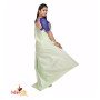 Fashionvibes LightGreen Silk Saree