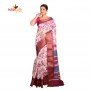 Fashionvibes Vibrant Mixed CottonSaree for Women( magenta)
