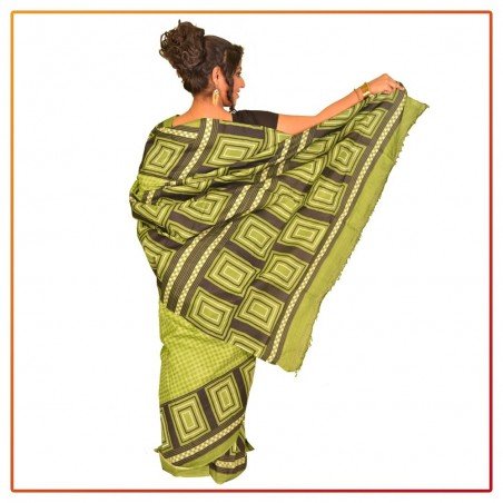 Fashionvibes | Murshidabad Silk Saree | Printed | India