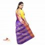 Fashionvibes Violet South silk saree