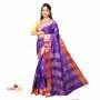 Fashionvibes Violet South silk saree