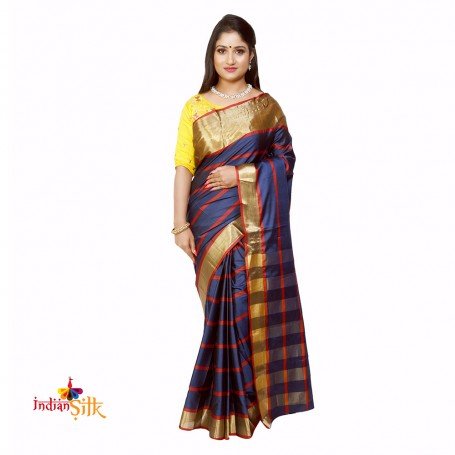 Fashionvibes Multicolour Art silk saree